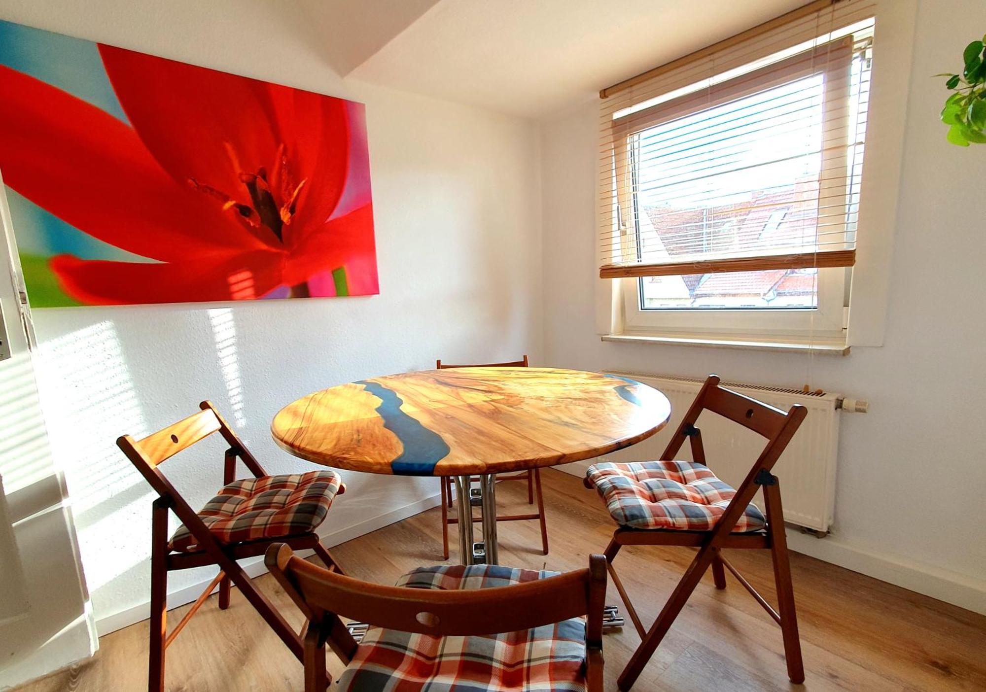 Apartment Am Suedpark Erfurt - Inkl Garten Mit Sitzlounge - Zentrumsnah Luaran gambar